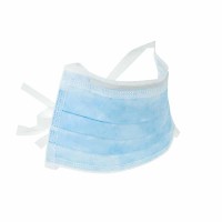 High Quality Non Woven 3 Layer Disposable Tie-on Respirator